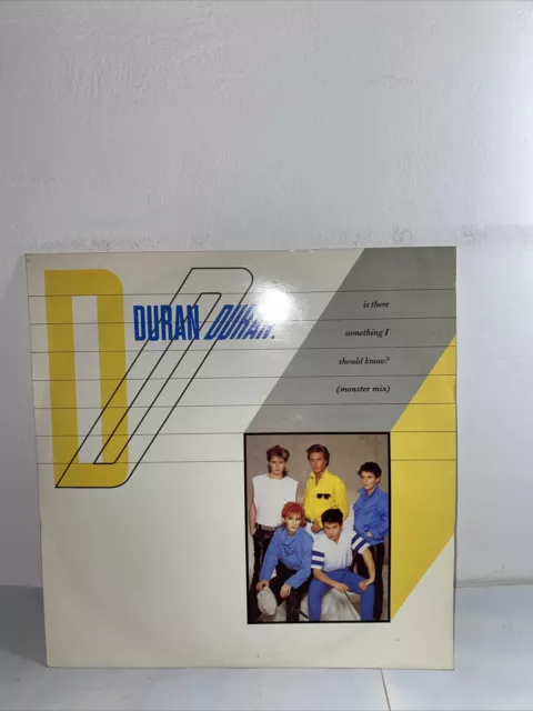 duran duran is there something i should know 12” Vinyl Single