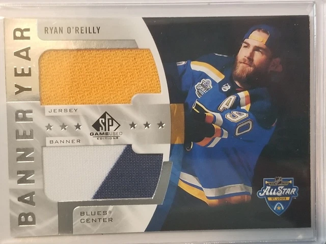 2020-21 SP Game Used Ryan O'Reilly Banner Year All-Star Dual Jersey 3CLR #BYJ-RO