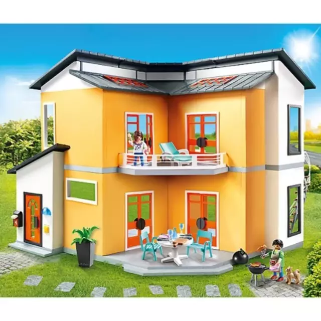 Playmobil 9266 - Modern House  - Dollhouse New 2020 New Role Play