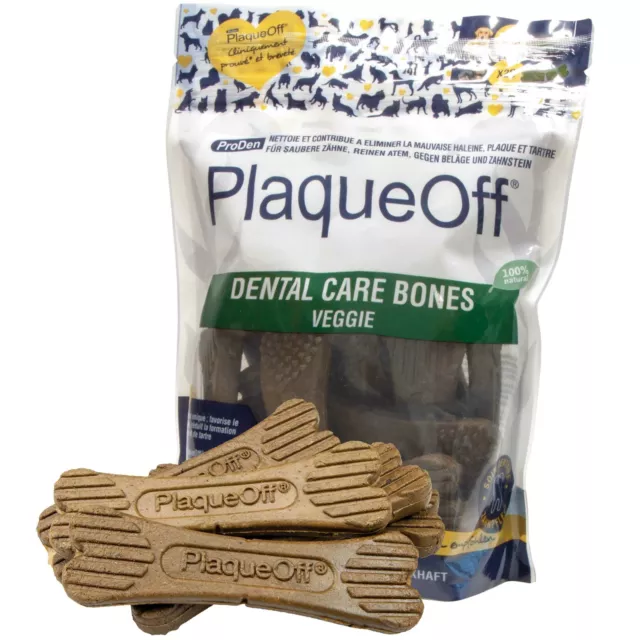 Kauartikel PlaqueOff® Dental Care Bones der Zahnsteinentferner für den Hund