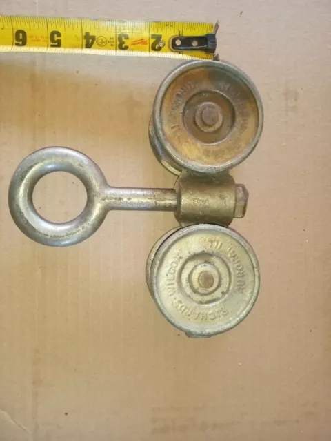 Richards Wilcox Barn Door Roller Pulley Hanger Good Condition Free shipping