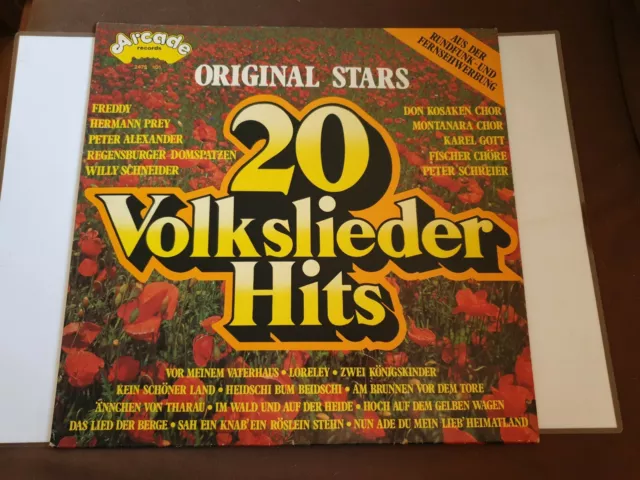 Various - 20 Volkslieder Hits (LP, Comp) Vinyl Schallplatte