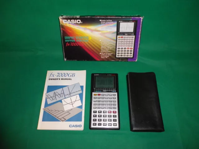 CALCULADORA CASIO FX 700GB Cientifica Grafica Manual Caja Original
