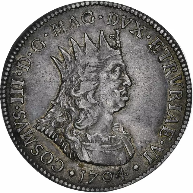 [#1281229] Grand Duchy of Tuscany, Cosimo III de' Medici, Tollero, 1704, Livorno
