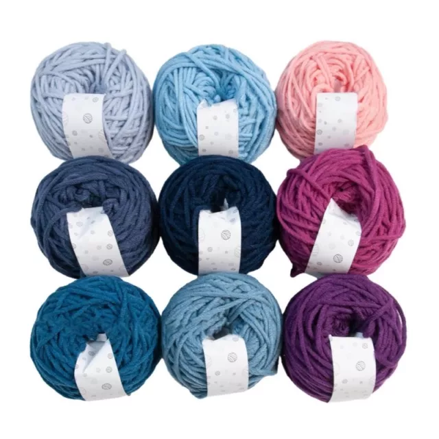 Cotton Yarn Knitting Coral, Cotton Knitting Yarn Soft Lot