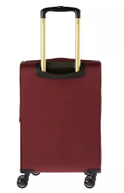 Samantha Brown 4 Piece Luggage Set 22" Spinner 3 Packing Cubes -Black 2