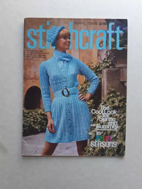 STITCHCRAFT Vintage Magazine: APRIL 1969 - "The Cool Look for Spring and Summer"