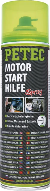 Petec Motorstarthilfe Startspray Start Spray 500ml