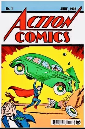 Superman Action Comics #1 Loot Crate Sealed June 1938 Unopened Reprint With COA