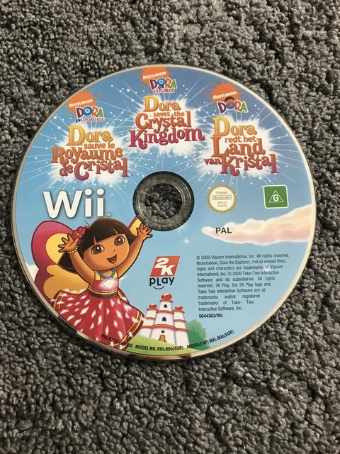 DORA THE EXPLORER Dora Saves The Crystal Kingdom Wii Game 12 00 