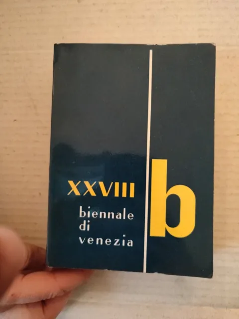 Xxviii (28) Biennale Di Venezia Catalogo, 1956 Alfieri 1° Edizione Mostra Arte