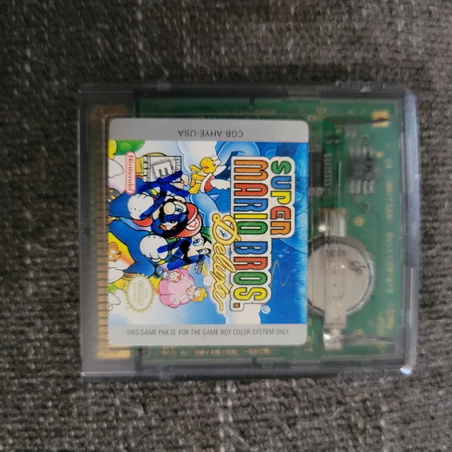 SUPER MARIO BROS. Deluxe (Nintendo Game Boy Color, 1999), sfuso