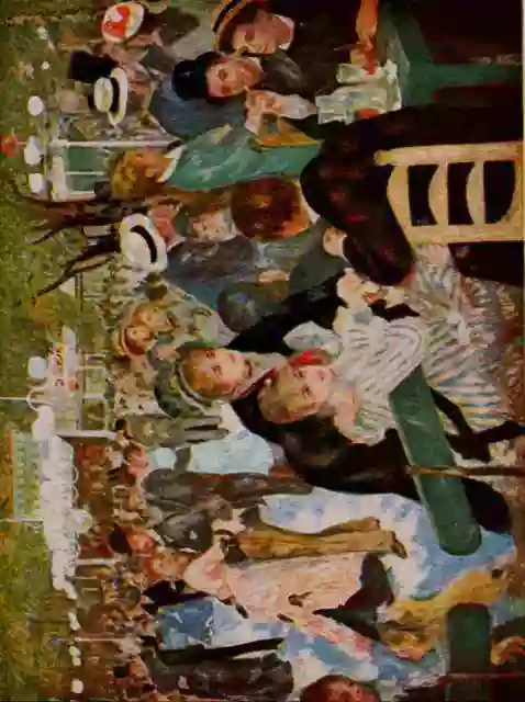 A4 Foto Renoir Pierre Auguste 1841 1919 im Moulin de la Galette Druck Post