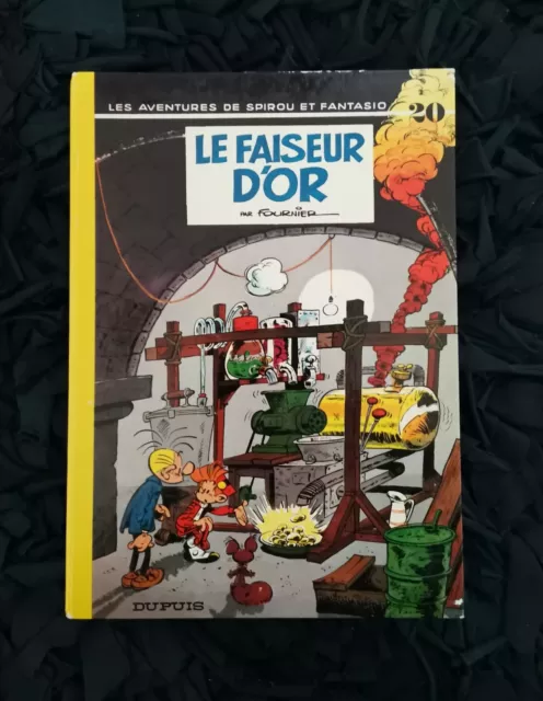 Spirou et Fantasio  n°20- "Le faiseur d'or" par Fournier  EO 1970