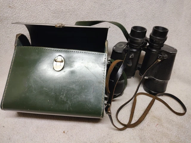 Cornelius Doppelt geprüft 7x50  Fernglas +Riemen+Tasche Selten