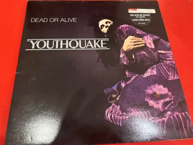 Dead Or Alive‎ Youthquake  1985 Vinyl LP Gatefold Sleeve