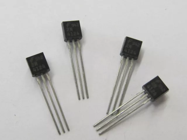 10 Stück - 2N4124 - FAIRCHILD FSC TO92 NPN Transistor  10pcs