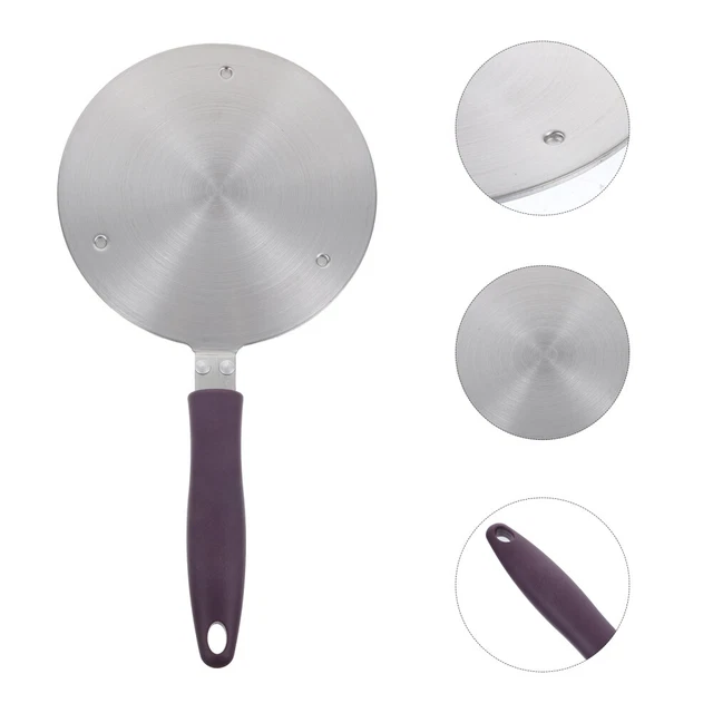 Piastra Adattatore Per Piani A Induzione - In Acciaio Inox, Diametri 16-28 Cm, Per Pentole Non Magnetiche