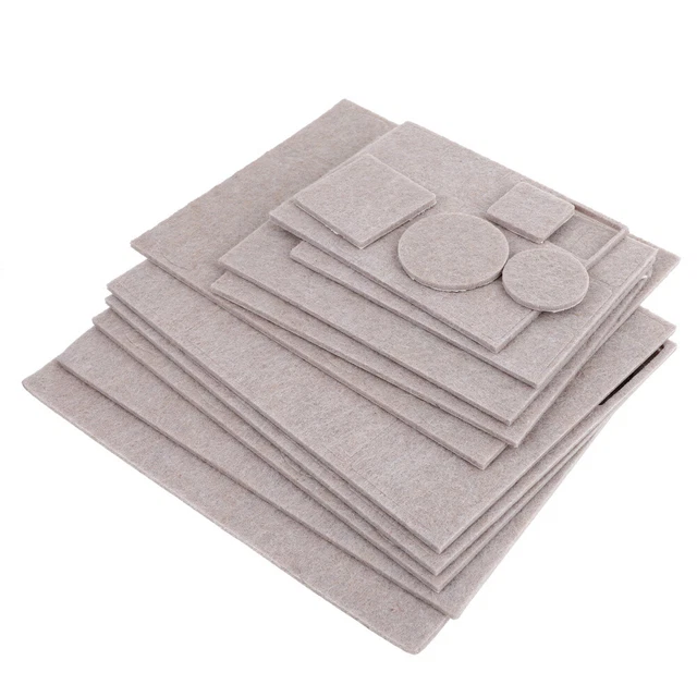 98pcs Chaise Pieds Pad Feutre de Table Protecteur Chaise Jambe Chaussettes
