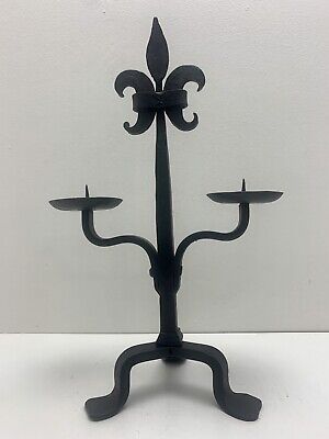 Ancien Lit Fer Forge Enfant Nourrisson Bebe Fonte Blason Fleur De Lys Eur 180 00 Picclick Fr