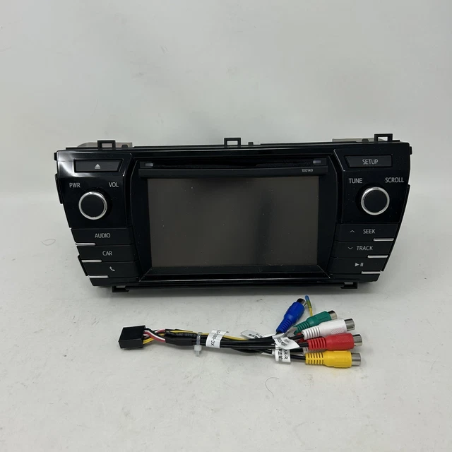 2014-2016 Toyota Corolla Radio Stereo Cd Player Touch-Screen 86140-02050 100149