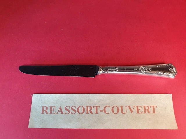 COUTEAU ENTREMETS ERCUIS Paris Rocaille Louis Xv 21 Cm Bel État Métal
