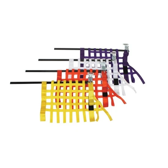 Safety Racing Orange Grand National Latch Release Window Net-16 x 24