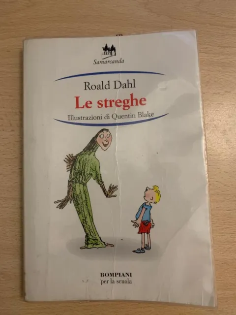 LE STREGHE, DI Roald Dahl e illustrazioni di Quentin Blake EUR 3,00 -  PicClick IT