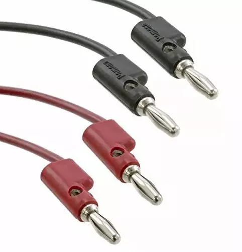 Pomona B-24-02 Banana Plug Patch Cord (1 Set) (Pack of 2 patch cords)