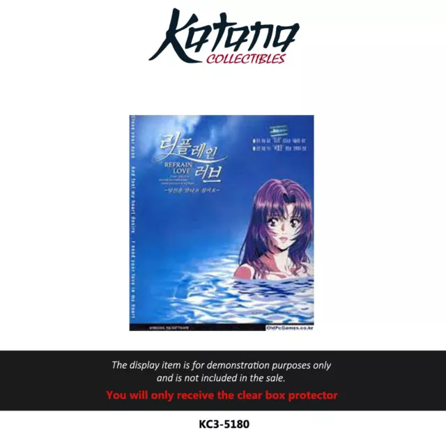 Protector For refrain love pc game box(korean ver)