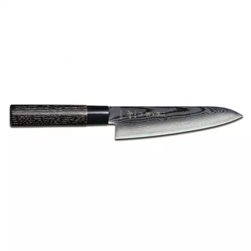 Tojiro Kochmesser klein 18 cm SIPPU Black Damast FD-1593