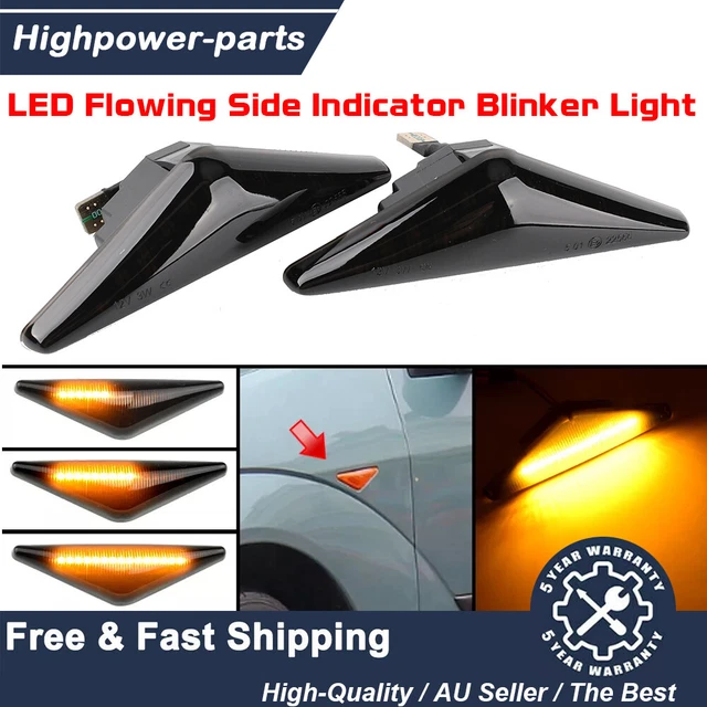 FOR FORD FALCON FG XT XR6 XR8 LED Side Indicator Blinker Flowing Light Amber AU 21.00 PicClick AU
