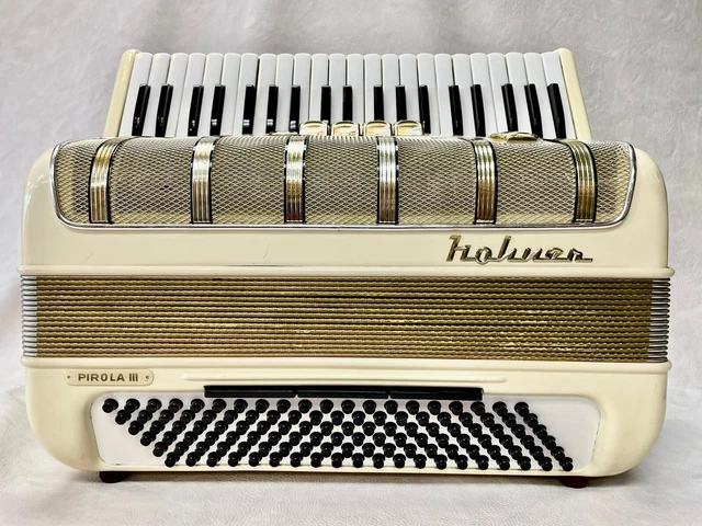Hohner Pirolla Iii Accordion 3-Reeds Musette Tuning #Hp415 Hohner Pirolla Iii Accordion 3-Reeds Musette Tuning #Hp415