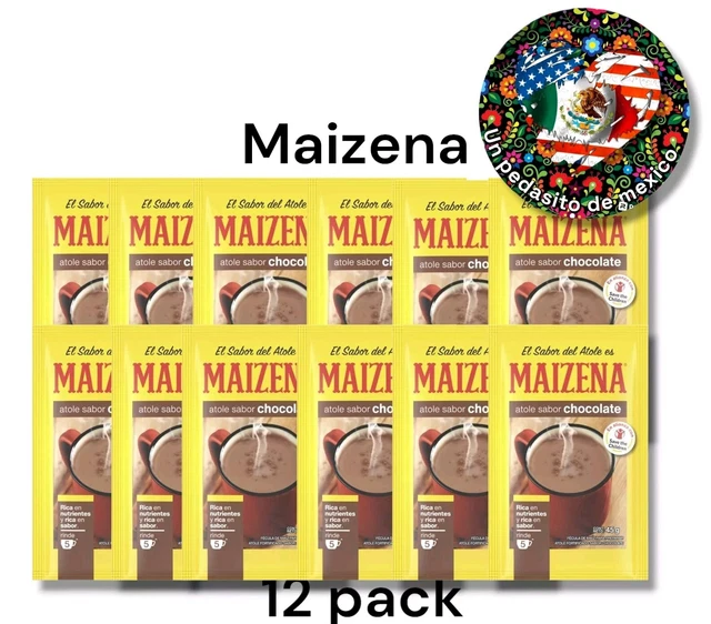 6x 47g Paqueté MAIZENA ATOLE Available in Chocolate