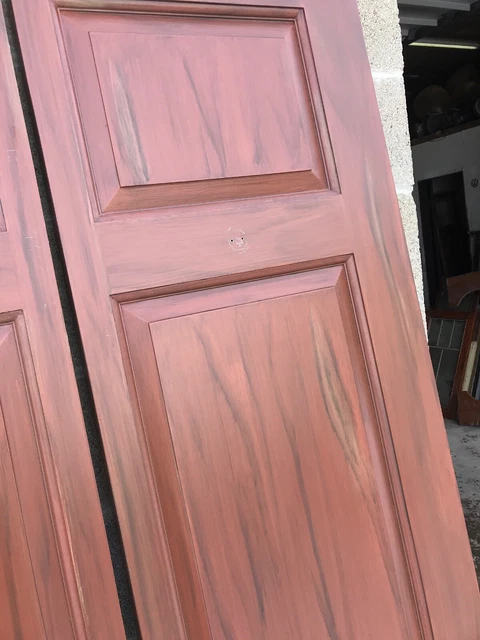MARW 19 Used Pair Double Doors For Closet Or Pantry 39 7/8 X 83.25 X 1 3/8” 2
