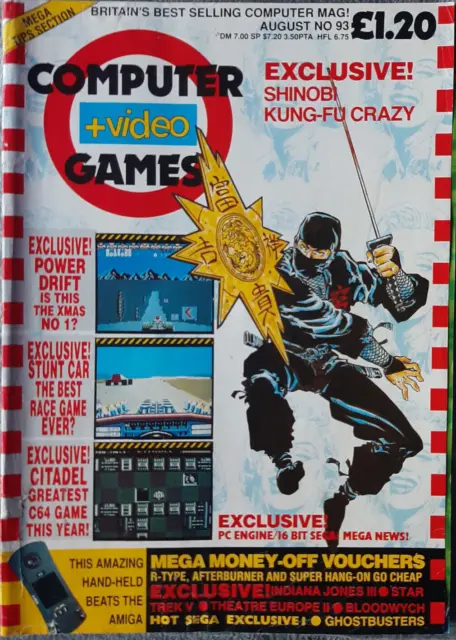 VGC - Computer & Video Games magazine - Issue # 93 - August 1989 - RARE