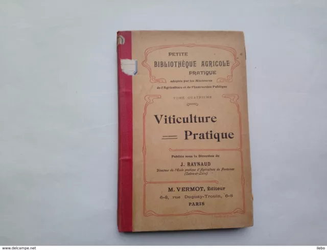 viticulture pratique raynaud oenologie vin alcool  illustré petite bibliothèque