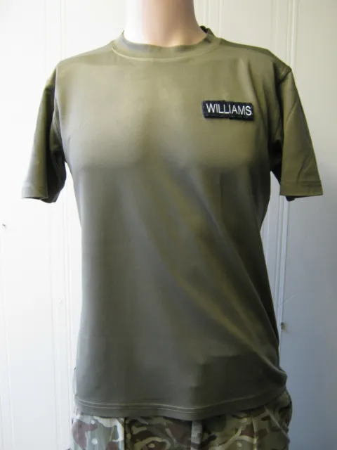 British Army Coolmax T Shirt Self Moisture Wicking Breathable Military Surplus