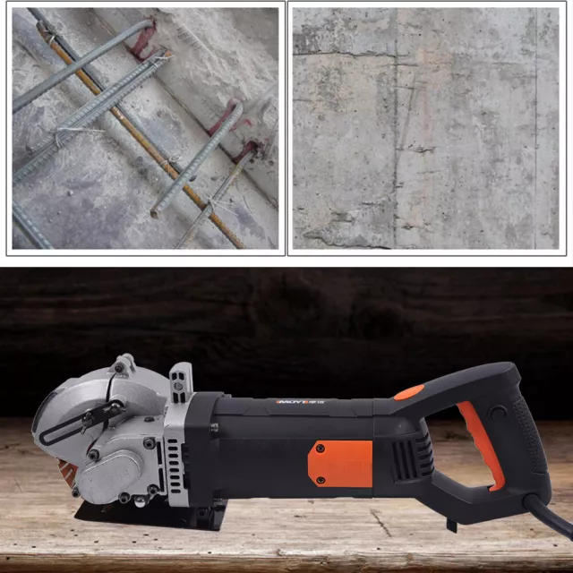 Fresadora de pared eléctrica fresadora de ranura ranura de pared cortadora 4800W NUEVA