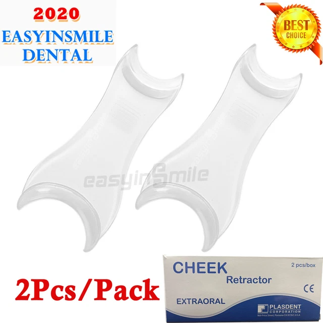 USA 2Pc Dental Mouth Lip Opener Orthodontic Double Sided Cheek Retractor Durable