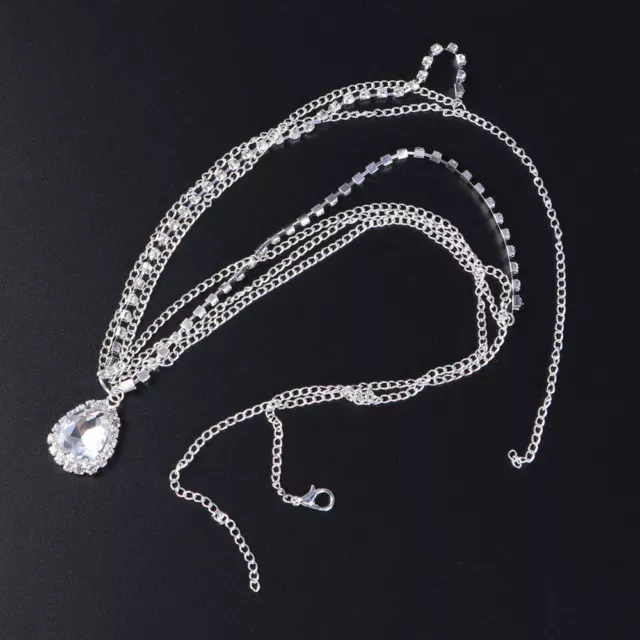 Bridal Frontlet Wedding Crystal Forehead Chain Headband Headgear