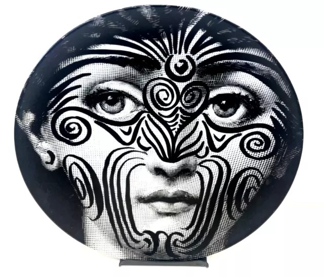 Fornasetti Wall Plate Tema e Variazioni Decorative Collector Plate n.9
