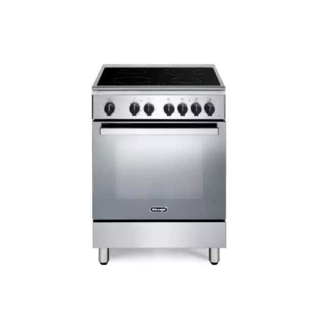 Cucina 4 Fuochi Forno Elettrico Multifunzione 60x60 cm Inox DMX 64 VL Delonghi