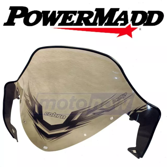 Powermadd Cobra Windshield for 2012 Polaris 600 SwitchBack Adventure - qg