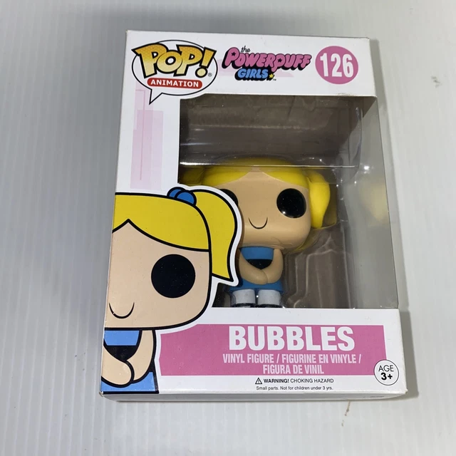 FUNKO POP! ANIMATION The Powerpuff Girls Figure BUBBLES 126 Box