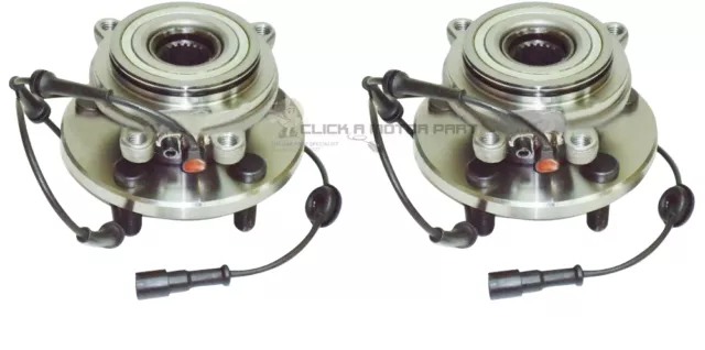 Landrover Discovery 2 2.5 Td5 Rear New 2 Wheel Bearing Hub Kit Abs Speed Sensor