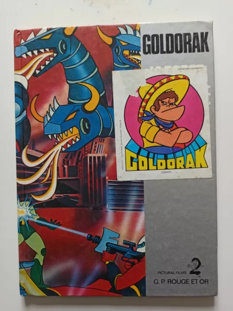 Bd Goldorak, Le Robot De L'espace, Gp Rouge et Or