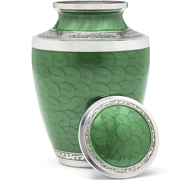 Urna Cremazione Eterna Armonia per Ceneri Funerali Umane con Finiture Eleganti...