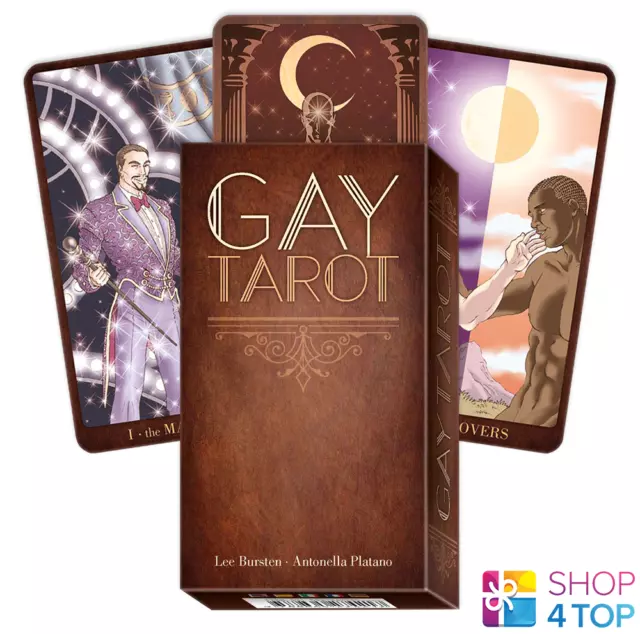 Gay Tarot Deck-Karten  Esoteric Fortune Telling Lo Scarabeo Neu