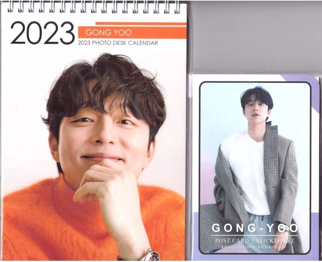GONG YOO (NEW) Calendar Year 2023 & 2024 + [Post Card Set] KActor